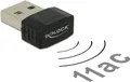 Produktbild: DeLock USB2.0 Dual Band WLAN ac/a/b/g/n Nano Stick - Netzwerkadapter - USB2.0 - 802,11b, 802,11a, 802,11g, 802,11n, 802,11ac - Schwarz (12461)