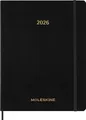 Produktbild: MOLESKINE Buchkalender, MOLESKINE 12 MONATE WOCHENKALENDER 2026 - SOFT COVER - XXL - Schwarz