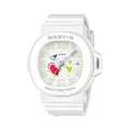 Produktbild: Casio Baby-g Urban - Playfull Hearts Weiß Damen Armbanduhr BGA-10-7AER