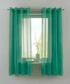 Produktbild: Gardinenbox Gardine (2 St), Ösen, transparent, Voile, 2er Set Transparent »Basel« Bleiband Store 20332TR2