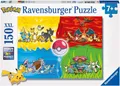 Produktbild: Ravensburger Puzzle 150 Teile Kinder Puzzle XXL Pokémon Typen 10035, 150 Puzzleteile