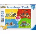 Produktbild: PUZZLE POKEMON TYPEN 150 TEILE XXL VON RAVENSBURGER NEU