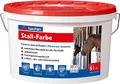 Produktbild: Baufan Hühnerstallfarbe Stallfarbe Öko 5 Liter für alle Tierställe Pferdestall Hühnerstall Taubenstall Geflügelstall für ca. 30 Quadratmeter