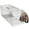 Produktbild: Gardigo Marderfalle Lebendfalle I Stabile Käfigfalle | Falle für Marder, Hasen, Katzen, Füchse I Schnell, einfach zusammengebaut I 66 x 23 x 26 cm | Marderabwehr Fuchs Abwehr Waschbär Abwehr