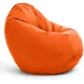 Produktbild: Bruni Sitzsack, Orange, Kunststoff, 90x90x90 cm, Wohnzimmer, Hocker, Sitzsäcke, XXL Sitzsäcke