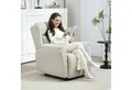 Produktbild: HOMCOM Relaxsessel Fernsehsessel mit Liegefunktion (TV-Sessel mit Taschenfederkern, 1-St., Ruhesessel), für Wohnzimmer, Schlafzimmer, Beige