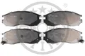 Produktbild: OPTIMAL Bremsbeläge Bremsbelagsatz Bremsklötze Vorne BP-09684