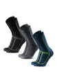Produktbild: DANISH ENDURANCE Basicsocken Long Distance Crew (3-Paar) Wadenlange Sportsocken für Läufer, Anti-Blasen & Rutschfest