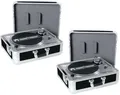 Produktbild: 2 x Plattenspieler Koffer TTC-2 Tour ALU sw Case für Technics 1210 Turntable