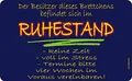 Produktbild: Besitzer im Ruhestand - Frühstücksbrettchen - Resopal Brettchen