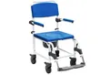 Produktbild: Drive Medical Dusch-Toilettenrollstuhl Drive Medical Aston Dusch-Toilettenrollstuhl 5 Zoll weiß-blau