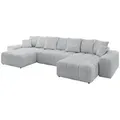 Produktbild: Altdecor Wohnlandschaft, Grau, Textil, 6-Sitzer, U-Form, 401x68x189 cm, Wohnzimmer, Sofas & Couches, Wohnlandschaften, Wohnlandschaften in U-Form