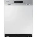 Produktbild: Samsung DW60CG552SSR Einbaugeschirrspüler, Integriert mit Edelstahlblende, 60cm - Silber/Weiß