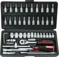 Produktbild: KS Tools 46-tlg. Steckschlüssel-Set Bit-Satz Superlock Mini 1/4 Zoll