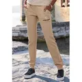 Produktbild: Sweathose H.I.S, Damen, Gr. 32/34, N-Gr, camelfarben, Sweatware, Obermaterial: 60% Baumwolle, 40% Polyester, unifarben, bequem lang, Hosen Sweathose, aus weicher Sweatware, Loungewear