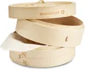 Produktbild: Reishunger Bambusdämpfer (Ø 25 cm), für 4 Personen, inkl. 2 Baumwolltücher