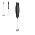 Produktbild: Arendo - Stab Milchaufschäumer elektrisch - MINI MILKSPACE - elektrischer Handmilchaufschäumer mit Batterien – Motor mit 13.000 U/min – Schneebesen und Dual-Quirl - Ständer – Cappuccino Shakes Cocktai