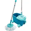 Produktbild: Leifheit Wischmopp CLEAN TWIST Disc Ergo Glatte Böden inkl. Rollen
