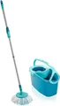 Produktbild: LEIFHEIT Clean Twist Mop Ergo mobile Wischsystem & -eimer Einzeltank Blau (52102)