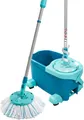 Produktbild: Leifheit Set CLEAN Twist Disc Mop Ergo 2.0 Mit Rollwagen, Bodenwischer Mit Mikro