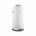 Produktbild: Wesco Tretmülleimer Kickmaster Maxi Weiß, Abfalleimer, Stahlblech, 40 L, 8011557