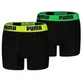 Produktbild: PUMA Boxershorts BOYS EVERYDAY BASIC BOXER 2P (Packung, 2-St., 2er-Pack) 140