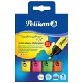 Produktbild: Pelikan Textmarker 490, 4er Etui, farbig sortiert