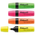 Produktbild: Pelikan Textmarker 490, 4 Neon-Farben, 4 Stück, mit Keilspitze