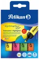 Produktbild: Pelikan Textmarker 490, 4er Etui, farbig sortiert