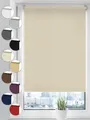 Produktbild: Sonello Verdunkelungsrollo Klemmfix ohne Bohren 45 x 150 Creme Verdunklungsrollo Fensterrollo Rollo Seitenzugrollo Klemmrollo für Fenster & Tür