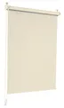 Produktbild: Verdunkelungsrollo Creme 45x150cm Verdunklungsrollo Klemmrollo Seitenzug Rollo