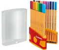Produktbild: STABILO - Fineliner - point 88 ColorParade - 20er Tischset in rot/orange