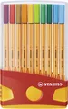 Produktbild: Stabilo® 8820-03 Fineliner point 88® ColorParade, Box mit 20 Stiften