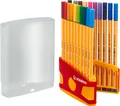 Produktbild: STABILO - Fineliner - point 88 ColorParade - 20er Tischset in rot/orange, 8820-0