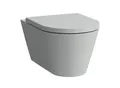 Produktbild: LAUFEN Kartell Wand-Tiefspül-WC H8203377590001 grau matt, spülrandlos, Form innen rund
