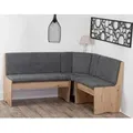Produktbild: Eckbank Duisburg Grau/Eiche Artisan