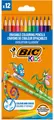 Produktbild: 12 BIC KIDS Buntstift EVOLUTION ILLUSION, radierbar, 12er Etui