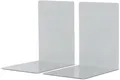 Produktbild: MAUL Buchstütze Registratursütze aus Metall (2er Pack) Bücherhalter 3545082 grau