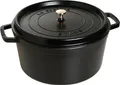 Produktbild: STAUB Gusseisen Bräter/Cocotte, Rund 34 cm, 12,6 L, schwarz