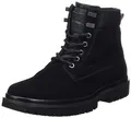 Produktbild: Calvin Klein Eva Mid Laceup Boot Suede Mittelhohe Stiefel, Herren, Schwarz (Black/Stormfront), 44 Eu