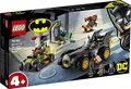 Produktbild: LEGO 76180 DC Batman vs. Joker: Verfolgungsjagd im Batmobil, Set mit Autos und Superhelden für Kinder ab 4 Jahre