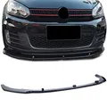 Produktbild: CUP Frontspoiler Lippe Schwarz Glanz für VW Golf 6 GTI 09-13