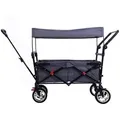 Produktbild: FUXTEC Bollerwagen FX-CT700 mit UV-geschütztem Sonnendach und zusätzlichem Schiebegriff