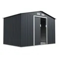 Produktbild: Gerätehaus Geräteschuppen Schuppen Metall Pultdach Satteldach Gartenhaus Juskys®