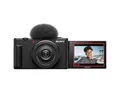 Produktbild: Sony Vlog Kamera ZV-1F | Digitalkamera (Klapp- und drehbares Display, 4K Video, Slow- Motion, Vlog Funktionen) - Schwarz