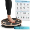 Produktbild: ® Balance Board - Rutschfester Gleichgewichtstrainer zur Verbesserung der Bal...