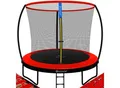 Produktbild: KESSER® Trampolin Gartentrampolin TÜV Rheinland GS Zertifiziert Kindertrampolin bis 150 kg Komplettset mit Sicherheitsnetz, Leiter, Randabdeckung, Seitentasche & Zubehör