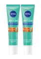 Produktbild: Nivea Gesichtspeeling Derma Skin Clear Nacht Peeling Serum Nachtpflege 2 x 40ml, mit Niacinamid