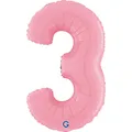 Produktbild: Grabo Riesen Zahlen Folienballon 66 cm (26