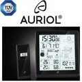 Produktbild: Auriol Digital Funk Wetterstation Außensensor LC-Display mit Grillempfehlung NEU